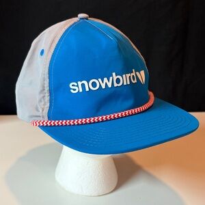 Snowbird ski resort snapback hat